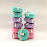 کوکتل پدیکور دونات خامه دار 110 گرمی (پک 12 عددی)
